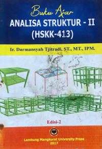 Image of Buku Ajar Analisa Struktur II (HSKK-413)