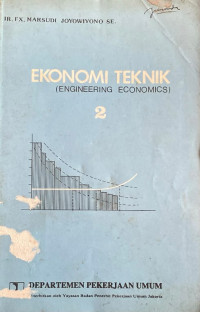 Image of Ekonomi Teknik Jilid II (Engineering Economics)