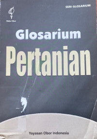 Image of Glosarium Pertanian