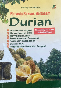 Image of Rahasia Sukses Bertanam Durian